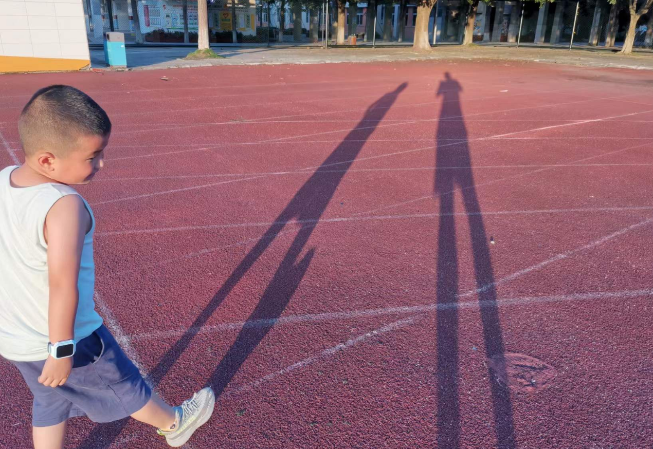 晚饭后锻炼身体